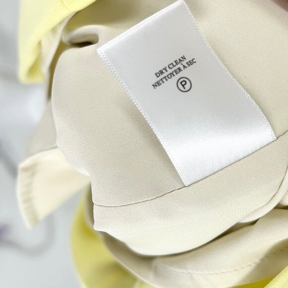 NWT A.L.C. Elsie Strapless Mini Dress in Yellow - Picture 10 of 12